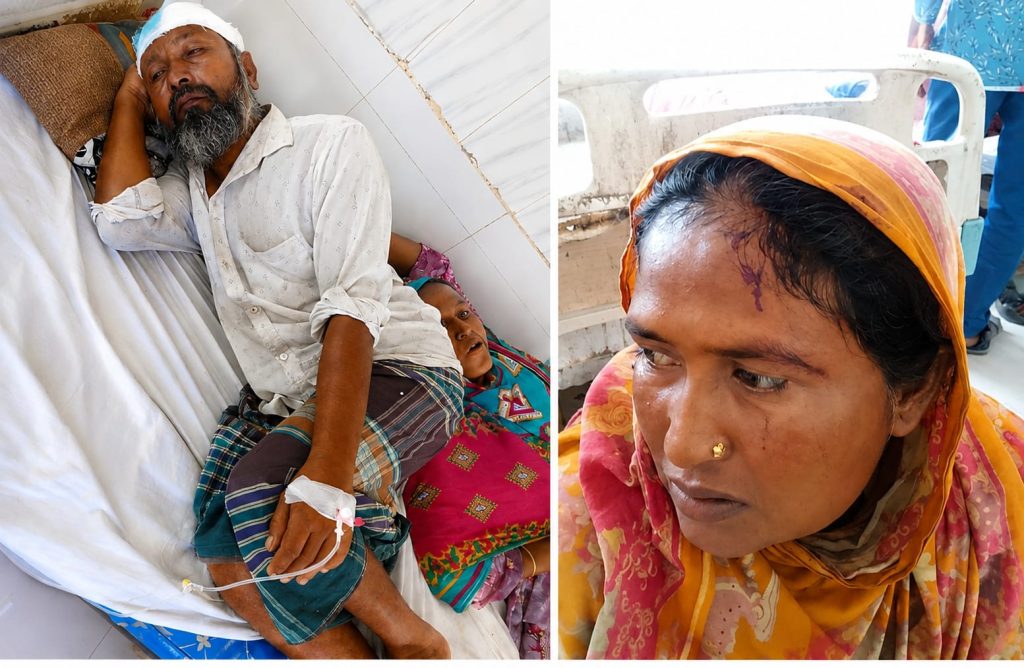 দোকানে হামলার শিকার জহুরুল
